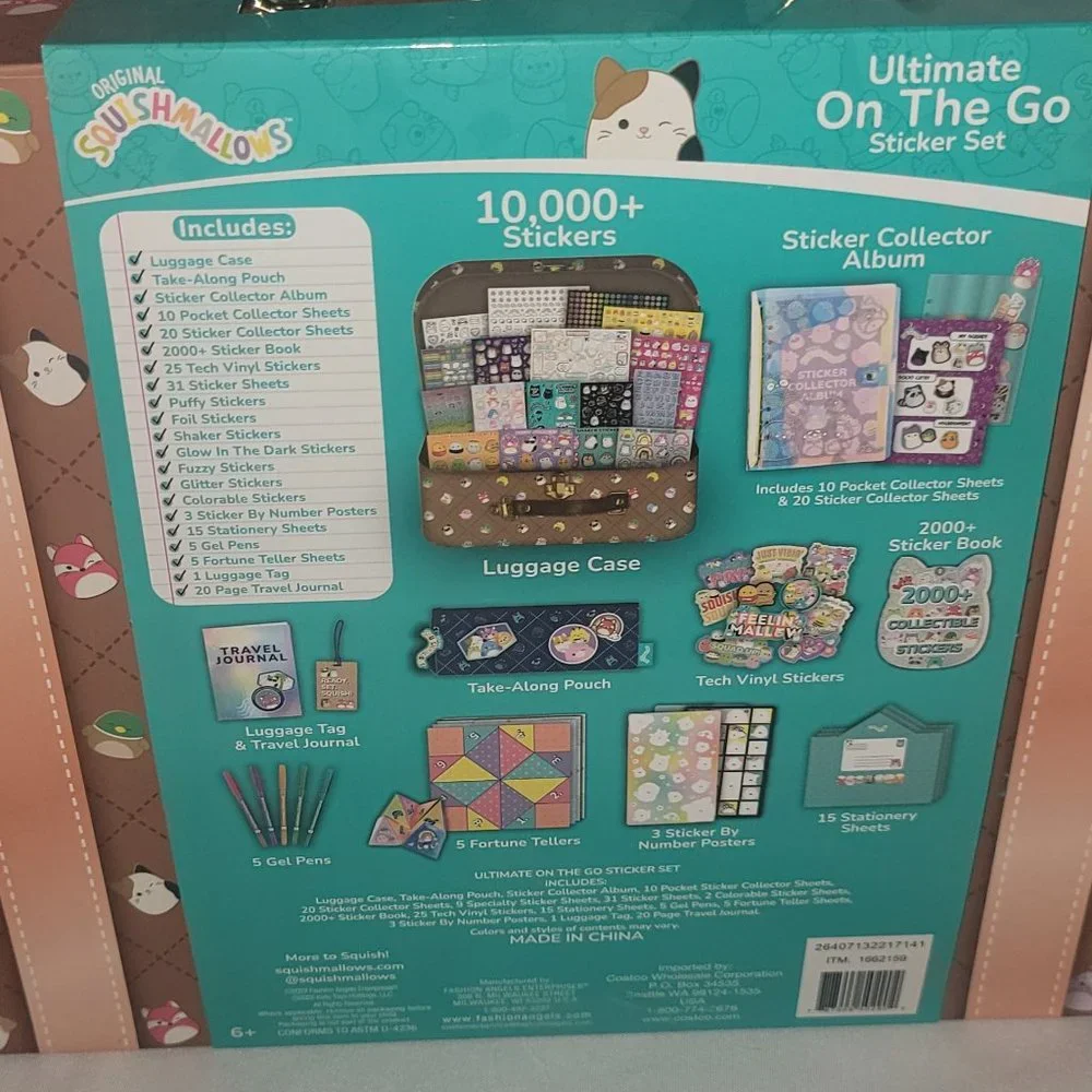 COPY - SQUISHMALLOWS ULTIMATE ON THE GO STICKER SET - Picture 3 of 4